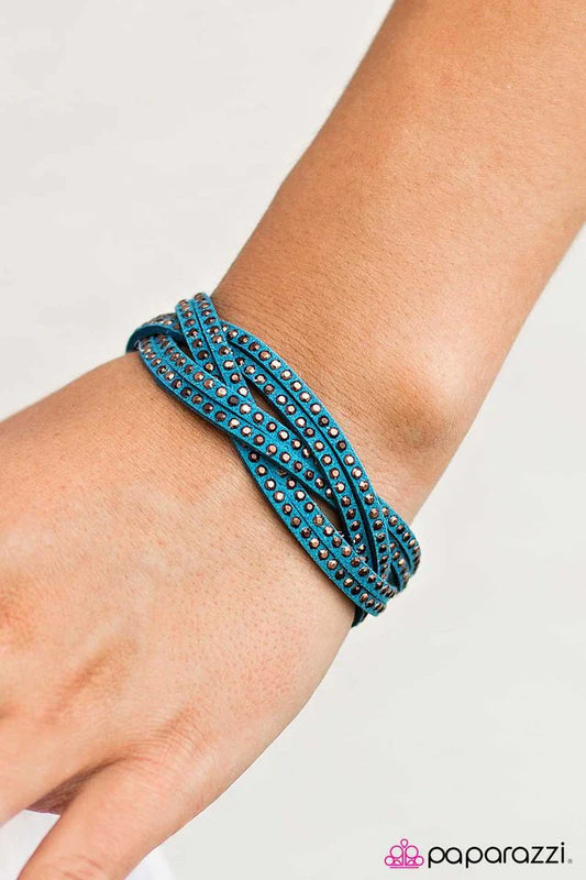 Paparazzi Bracelet ~ Home Run - Blue