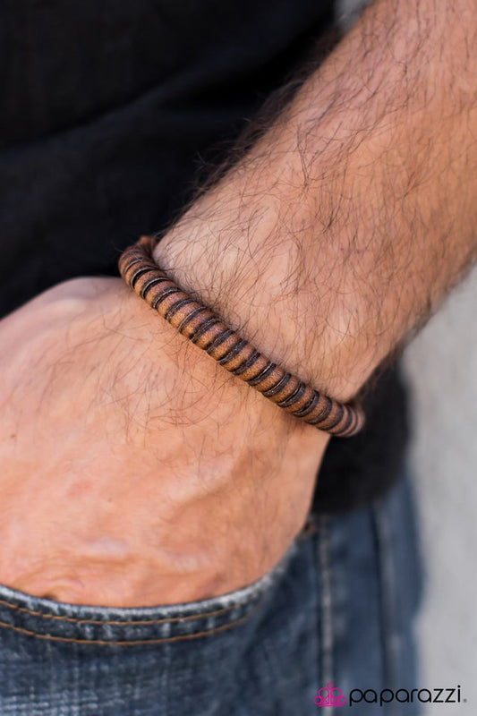 Paparazzi Bracelet ~ Today Is The Day - Black