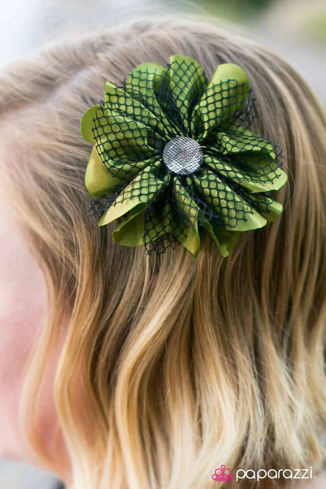 Paparazzi Hair Accessories ~ Tea Time - Green