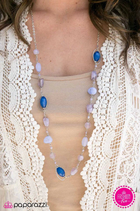Paparazzi Necklace ~ So Sophisticated - Blue