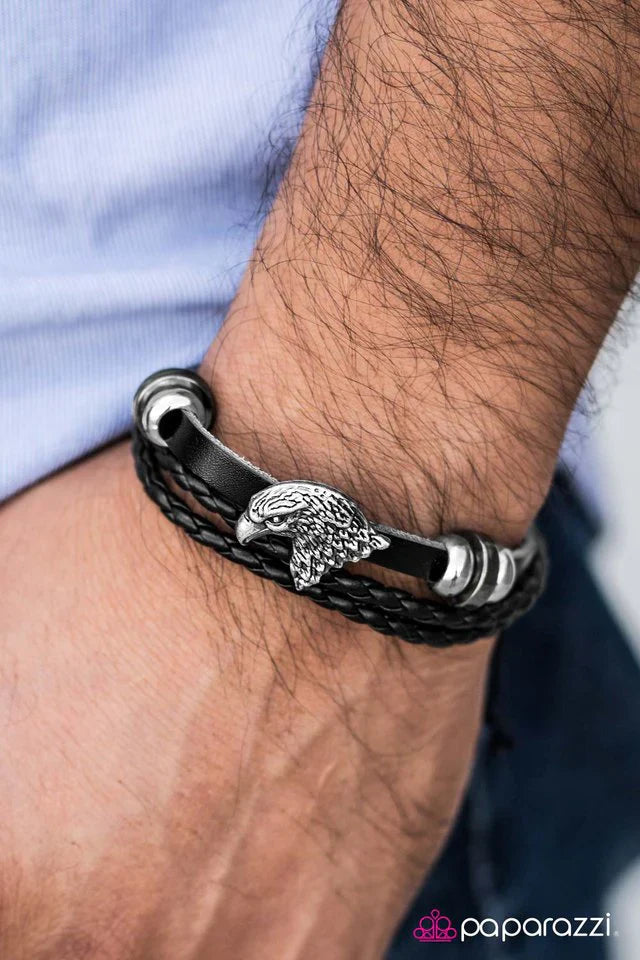 Paparazzi Bracelet ~ The Eagle Scout - Black