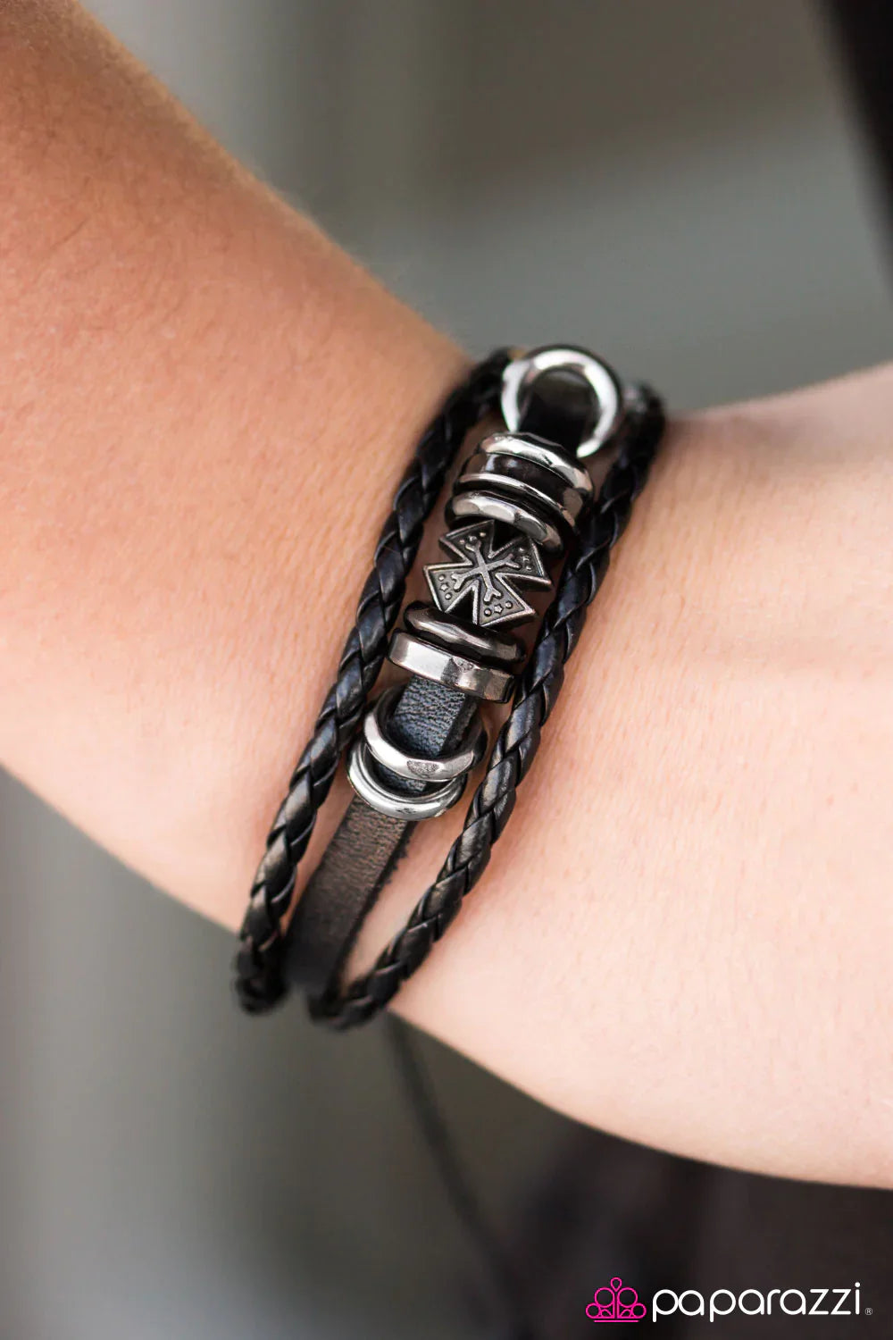 Paparazzi Bracelet ~ Joy Ride  - Black