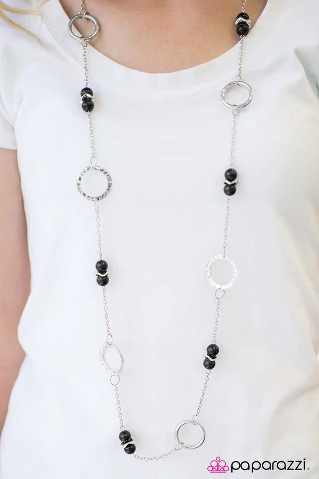 Paparazzi Necklace ~ Call Me Irresistible - Black