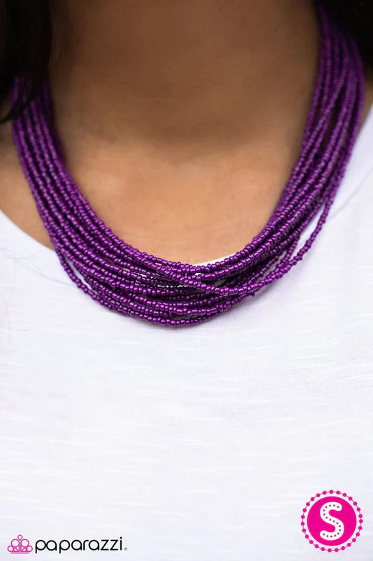 Paparazzi Necklace ~ Wide Open Spaces - Purple
