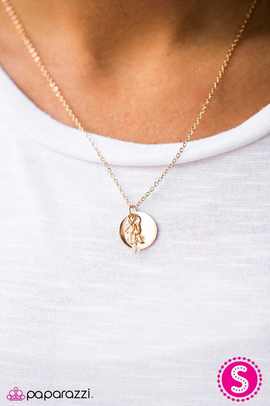 Paparazzi Necklace ~ Cool Under Pressure - Gold