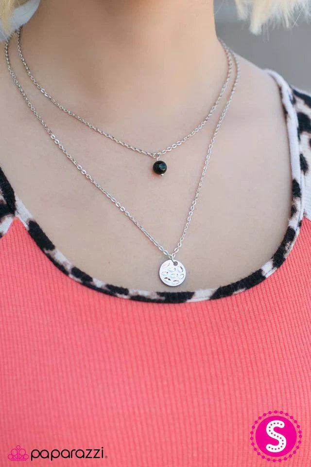 Paparazzi Necklace ~ Inspire Me - Black