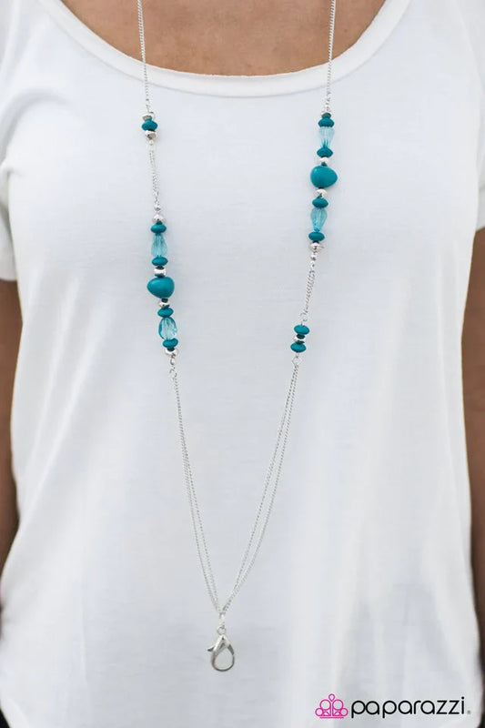Paparazzi Necklace ~ Miracle Worker - Blue
