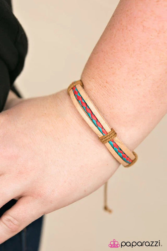 Paparazzi Bracelet ~ Hit The Trail - Multi