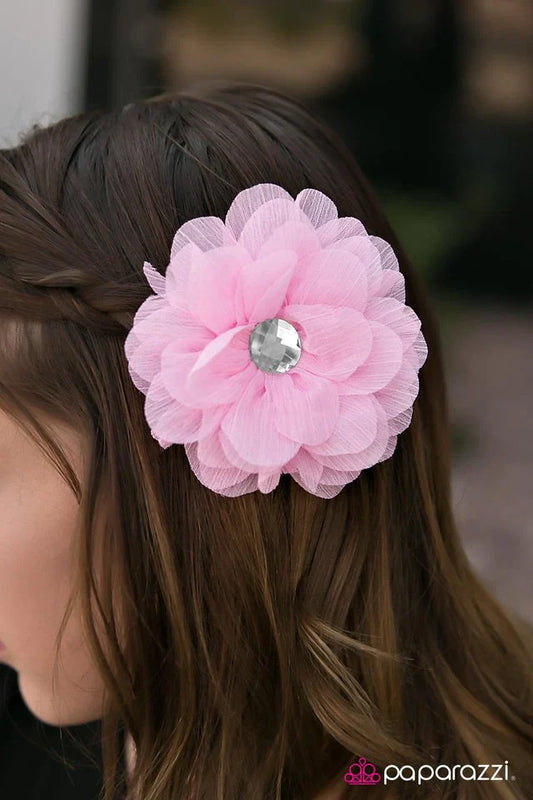 Paparazzi Hair Accessories ~ Here Comes the Bride - Pink