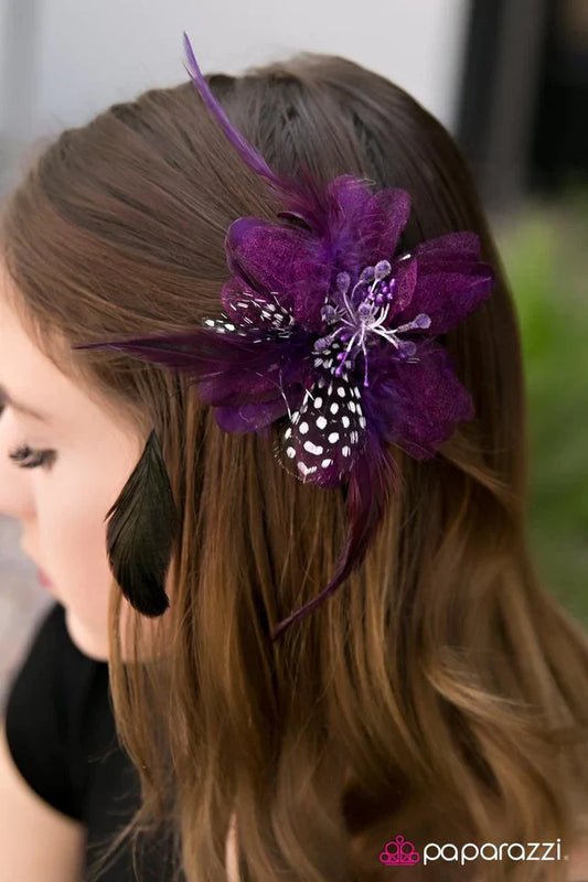 Paparazzi Hair Accessories ~ Flair For The Fantastic - Purple
