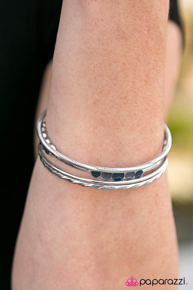 Paparazzi Bracelet ~ Going Gypsy - Blue