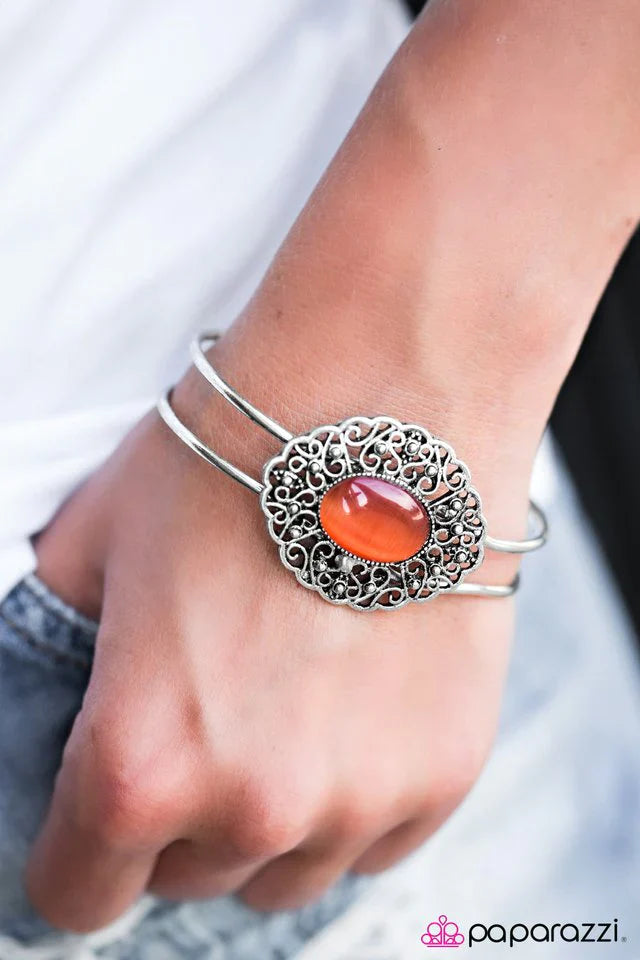 Paparazzi Bracelet ~ FRILL Seeker - Orange