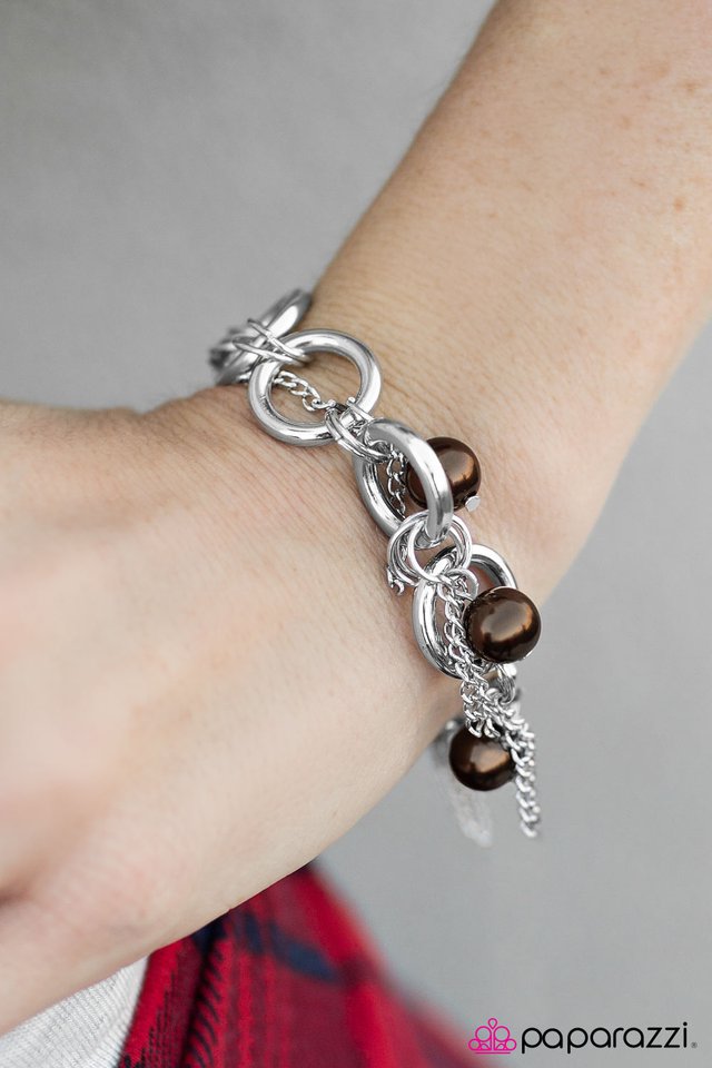 Paparazzi Bracelet ~ Tassel Me This - Brown
