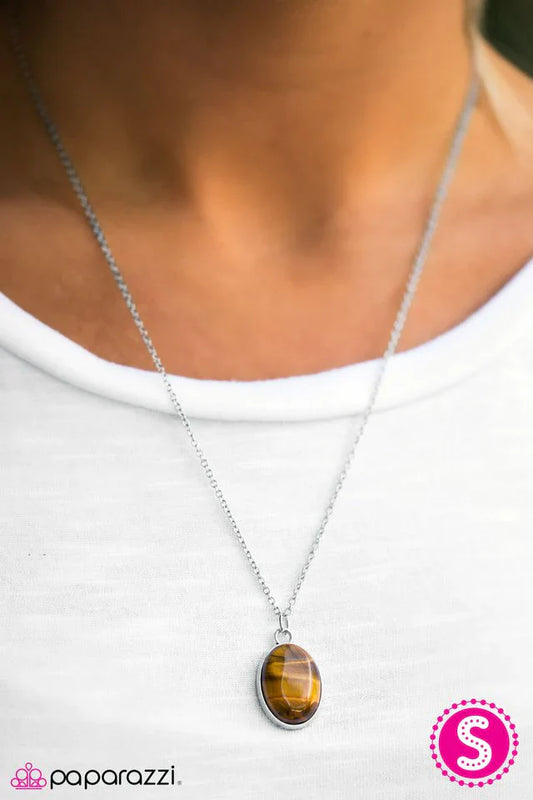 Paparazzi Necklace ~ Canyon Country - Brown