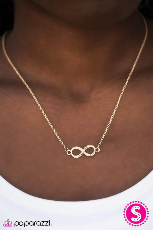 Paparazzi Necklace ~ Perfect Timing - Gold