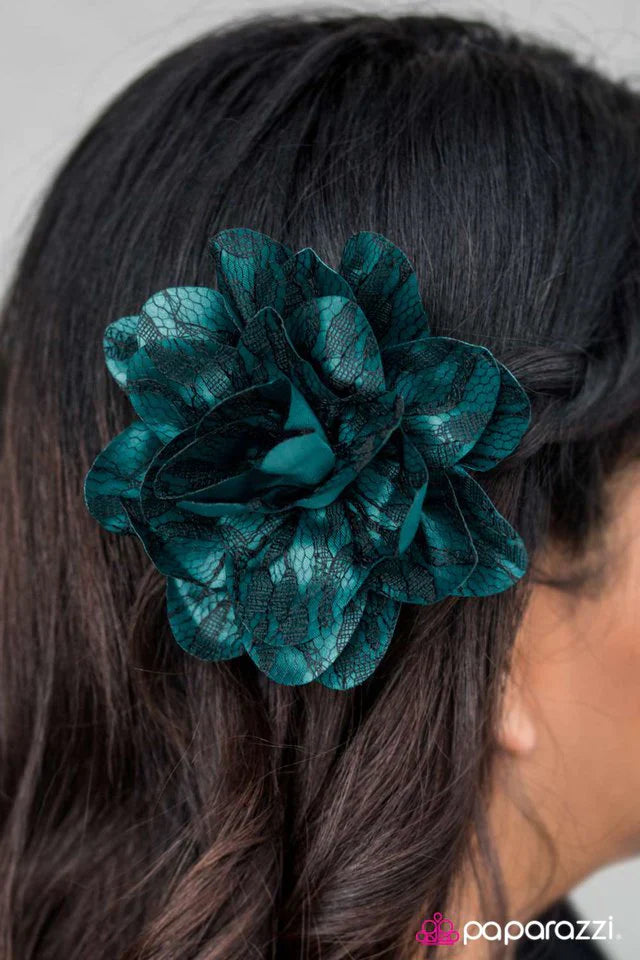 Paparazzi Hair Accessories ~ Laced with Grace - Blue