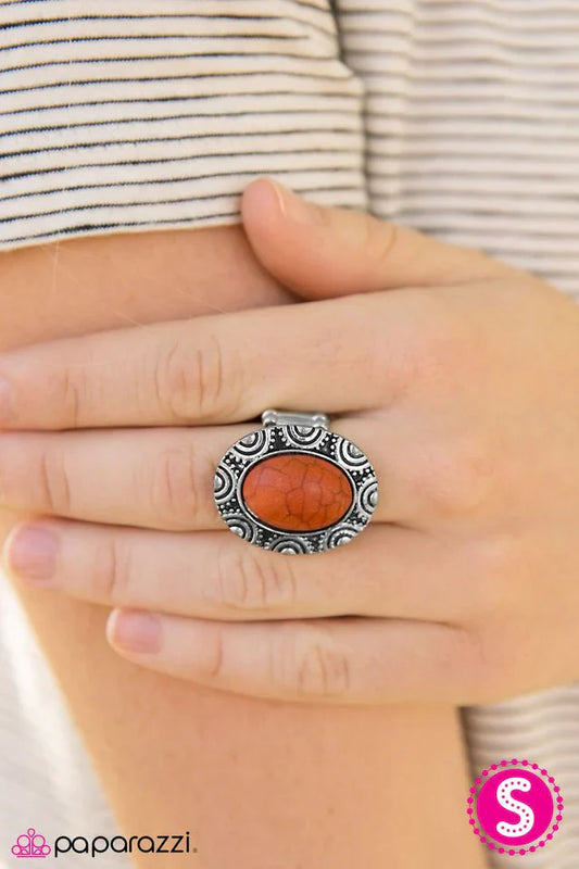 Paparazzi Ring ~ Dune Chaser - Orange