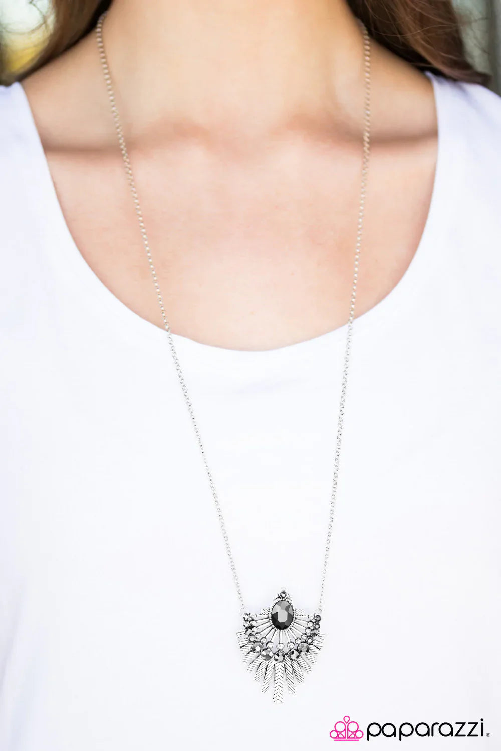 Paparazzi Necklace ~ A Night With The Stars  - Silver