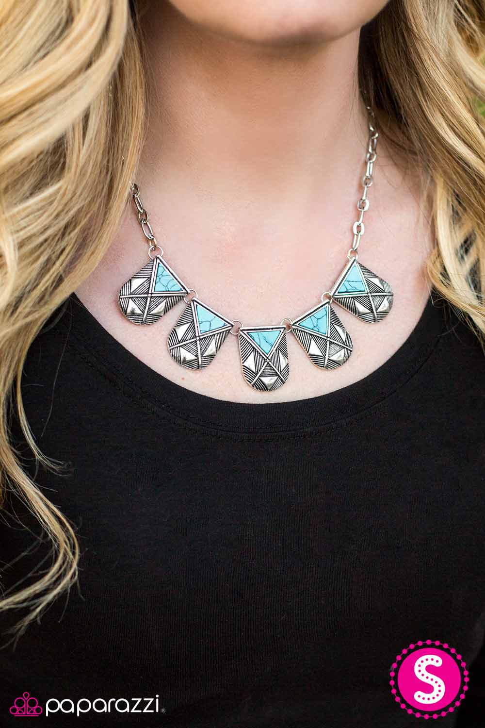 Paparazzi Necklace ~ So AMAZON-ing! - Blue