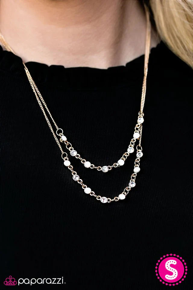 Paparazzi Necklace ~ FIERCEST Of Them All - Gold