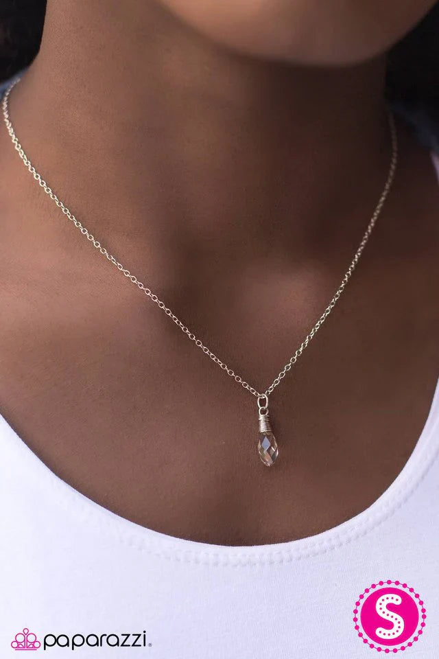 Paparazzi Necklace ~ Light Of My Life - Silver