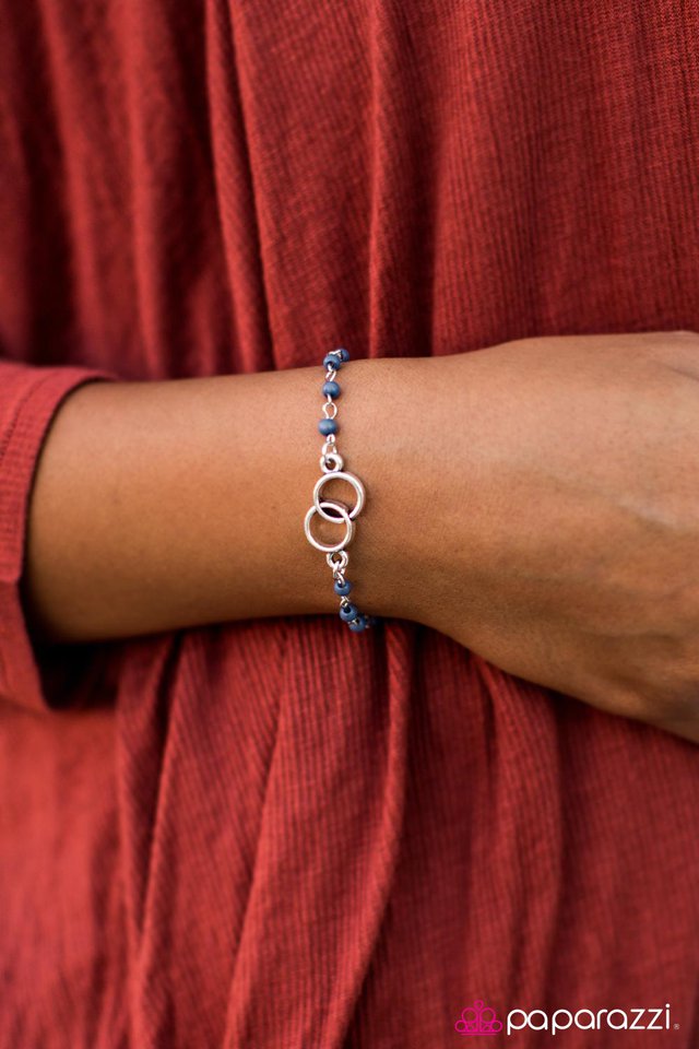 Paparazzi Bracelet ~ Join The Club! - Blue