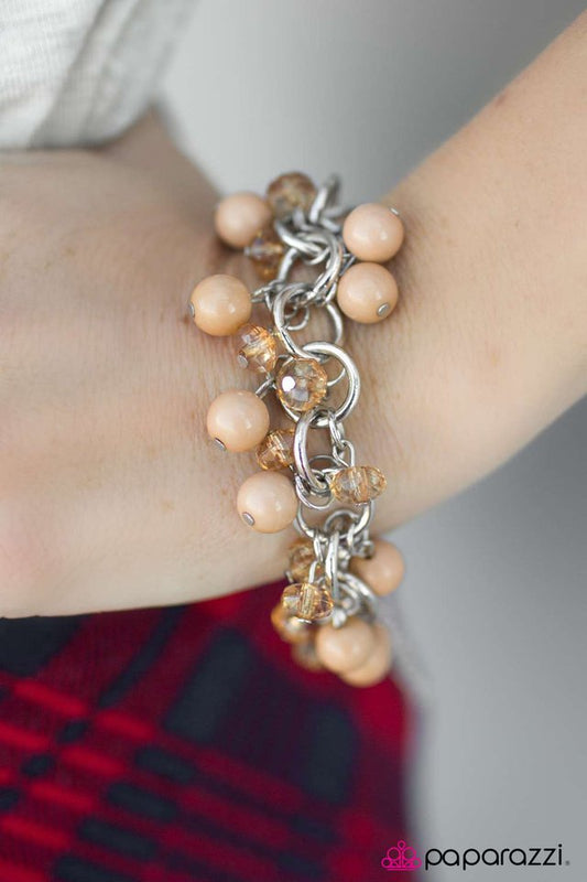 Paparazzi Bracelet ~ Always On Trend - Brown
