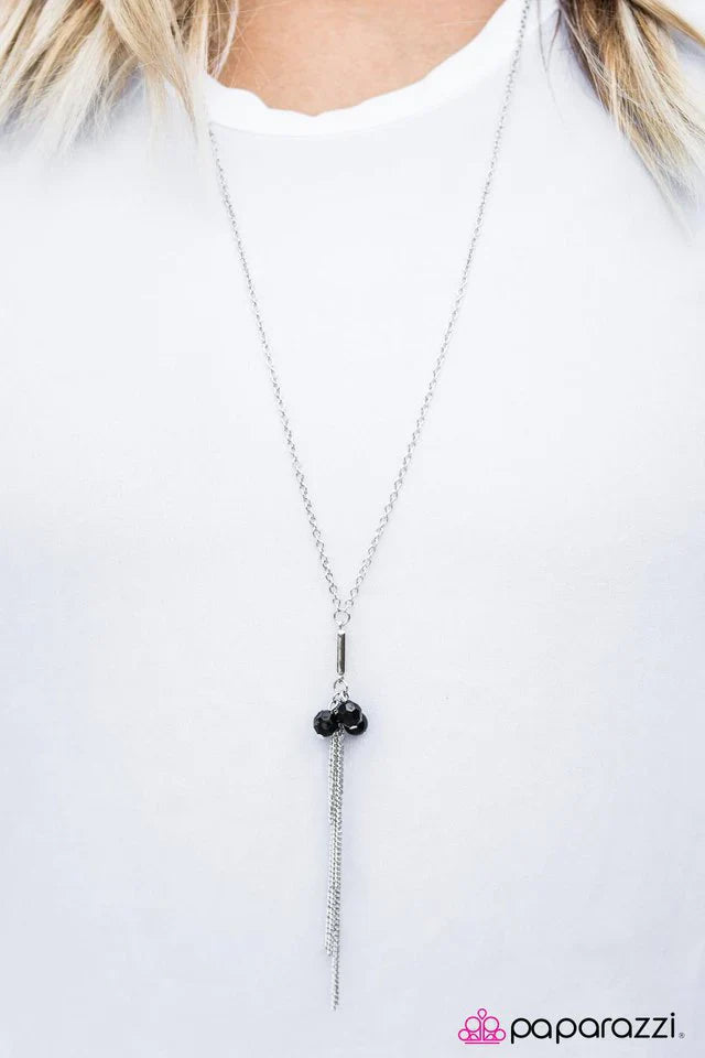 Paparazzi Necklace ~ How Exciting! - Black
