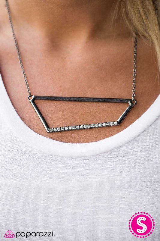 Paparazzi Necklace ~ The Big Dipper - Black