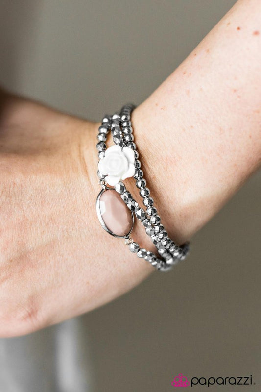 Paparazzi Bracelet ~ Victorian Vibrato - Brown