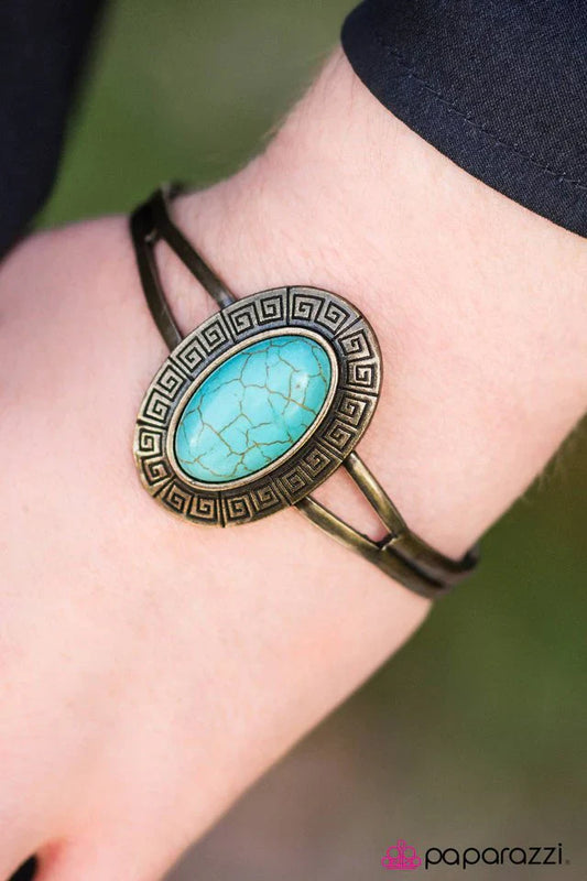 Paparazzi Bracelet ~ Mayan Muse - Blue