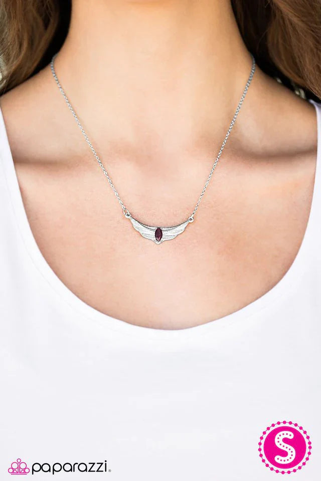 Paparazzi Necklace ~ A NILE Away - Purple