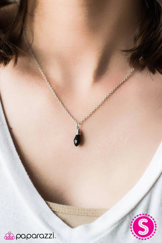 Paparazzi Necklace ~ Light Of My Life - Black