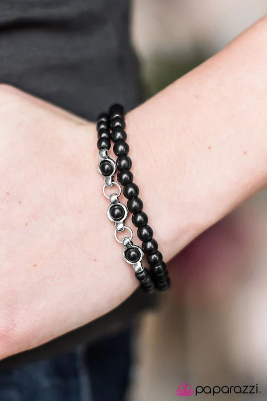 Paparazzi Bracelet ~ Everest Explorer - Black