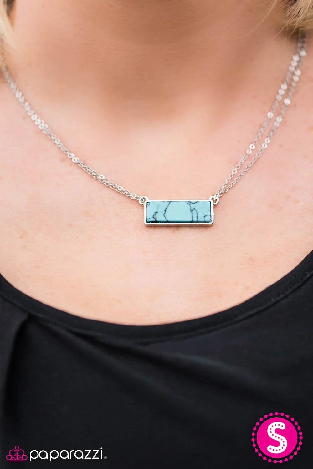 Paparazzi Necklace ~ Land Ahoy! - Blue