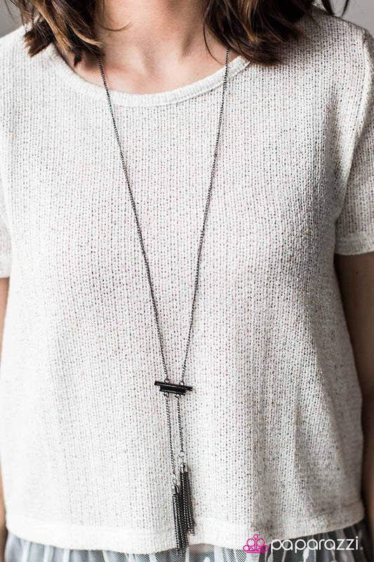Paparazzi Necklace ~ No Place Like ROME - Black
