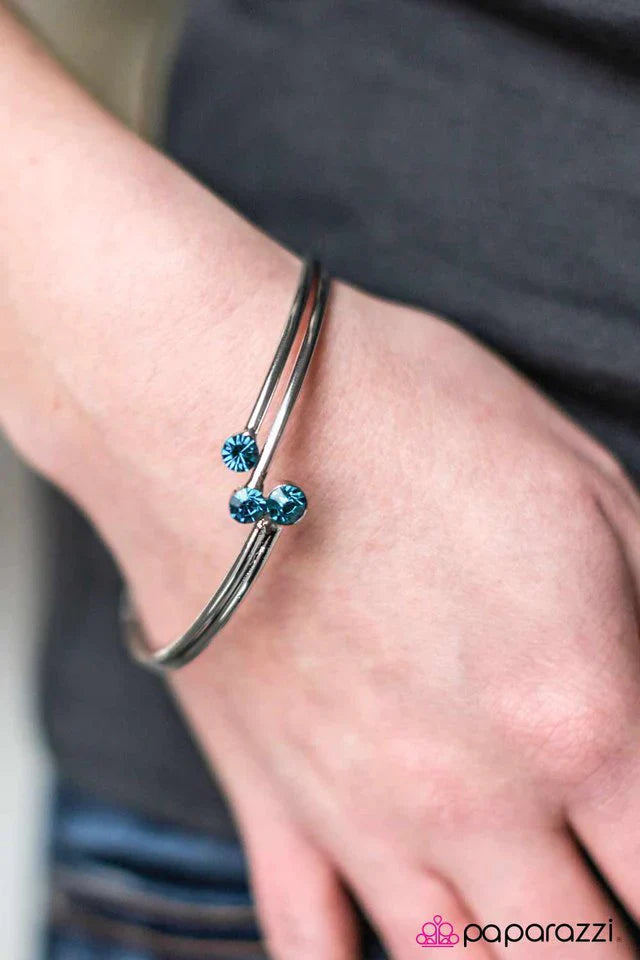 Paparazzi Bracelet ~ Starlight Sparkle - Blue