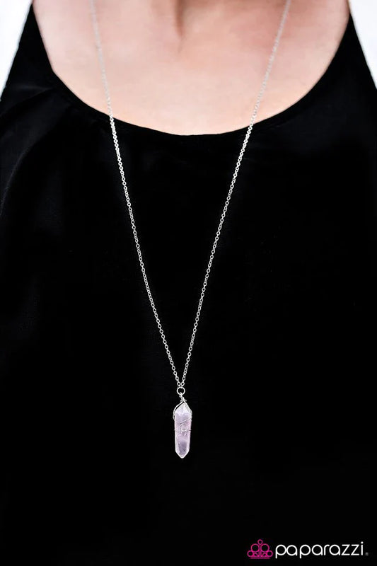 Paparazzi Necklace ~ Tranquil Traveler - Pink