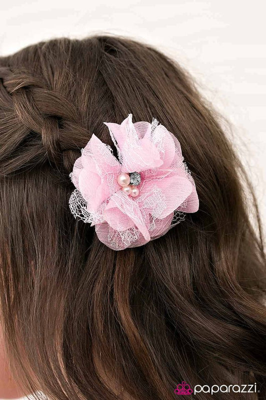Paparazzi Hair Accessories ~ Chantilly Lace - Pink