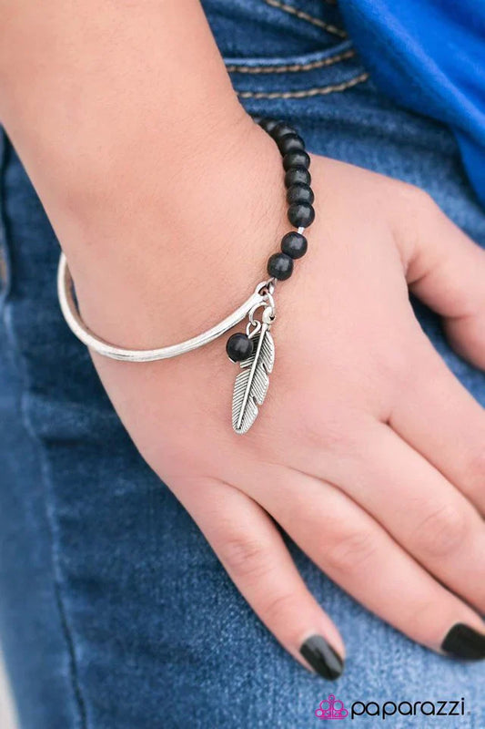 Paparazzi Bracelet ~ Sky Cruiser - Black