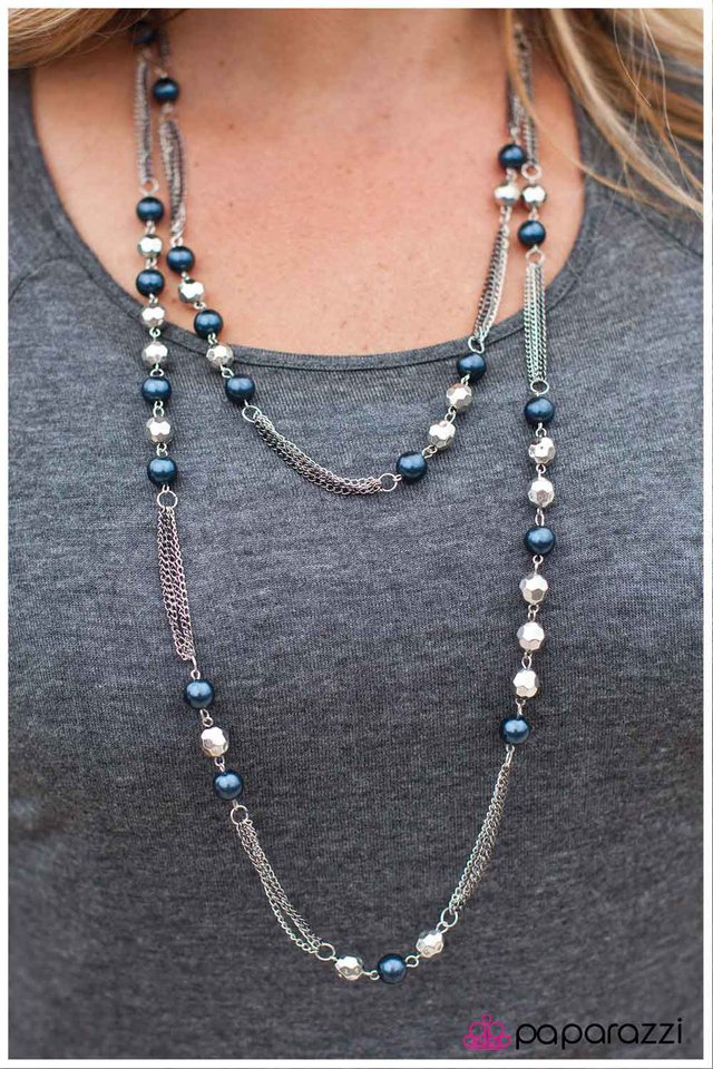 Paparazzi Necklace ~ Singing the Blues - Blue