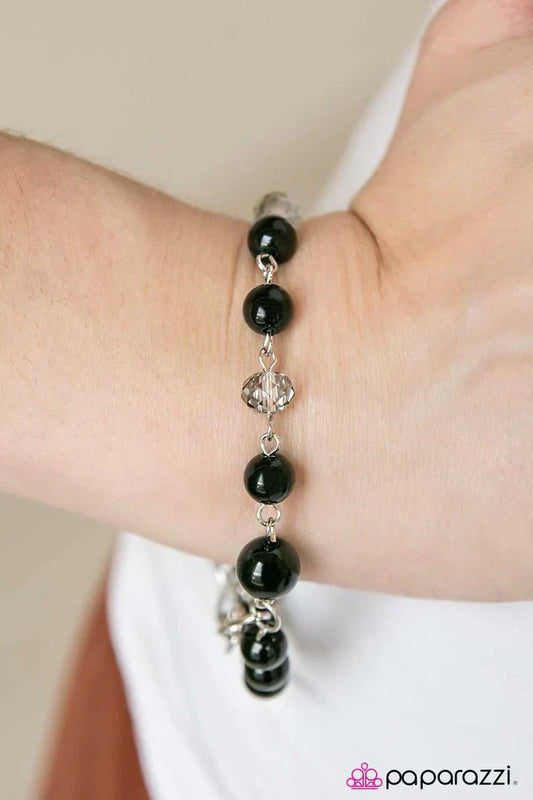 Paparazzi Bracelet ~ Take The Stage - Black
