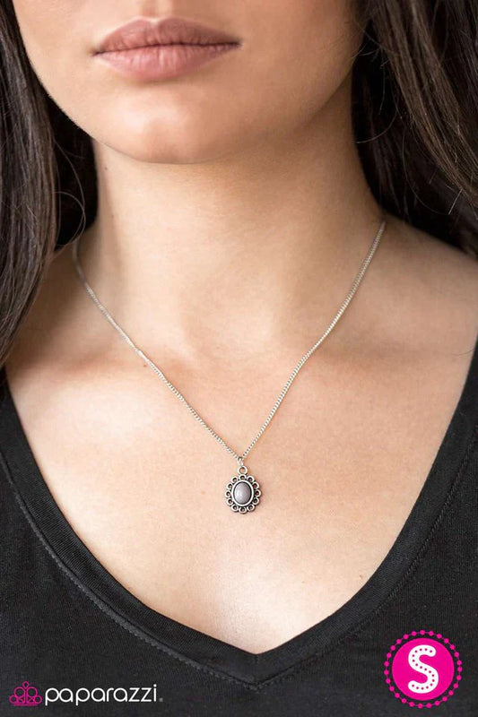 Paparazzi Necklace ~ Modest Of Them All - Silver