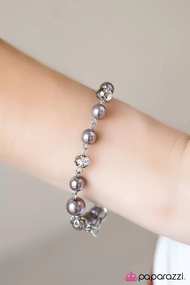 Paparazzi Bracelet ~ Take The Stage - Silver
