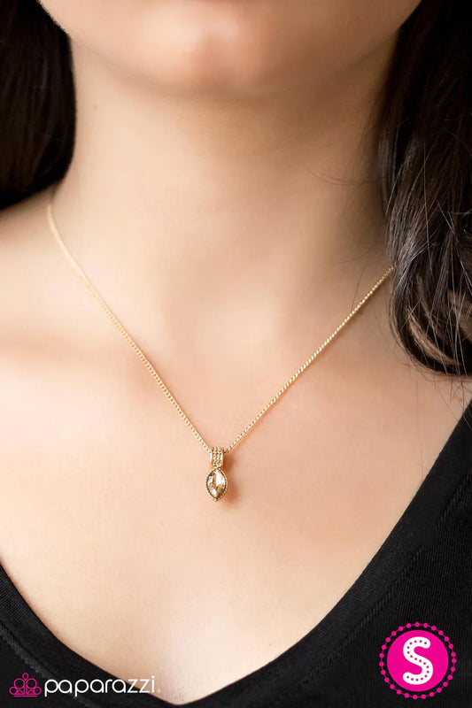 Paparazzi Necklace ~ As Soon As POSH-ible! - Gold