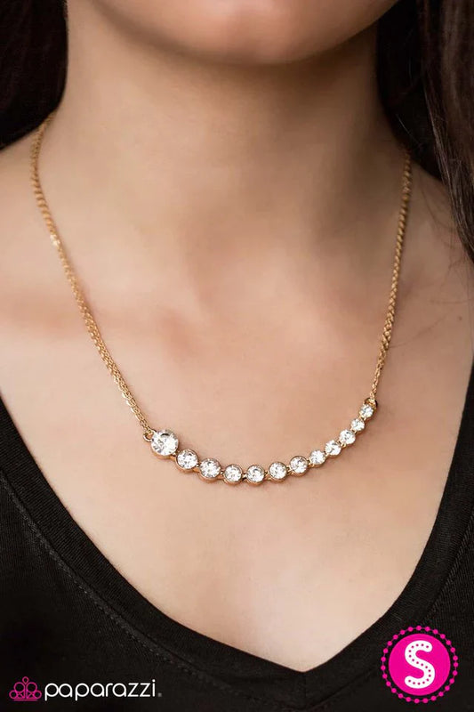 Paparazzi Necklace ~ Do What Makes You Sparkle - Gold