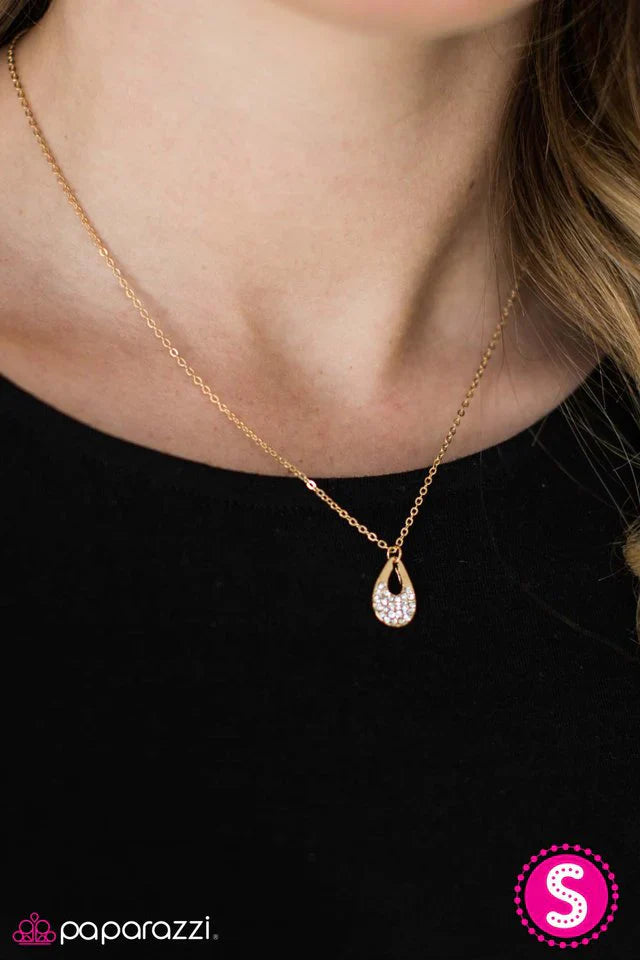 Paparazzi Necklace ~ Tempest Treasure - Gold