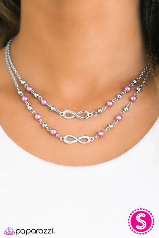 Paparazzi Necklace ~ Chance Of A Lifetime - Purple