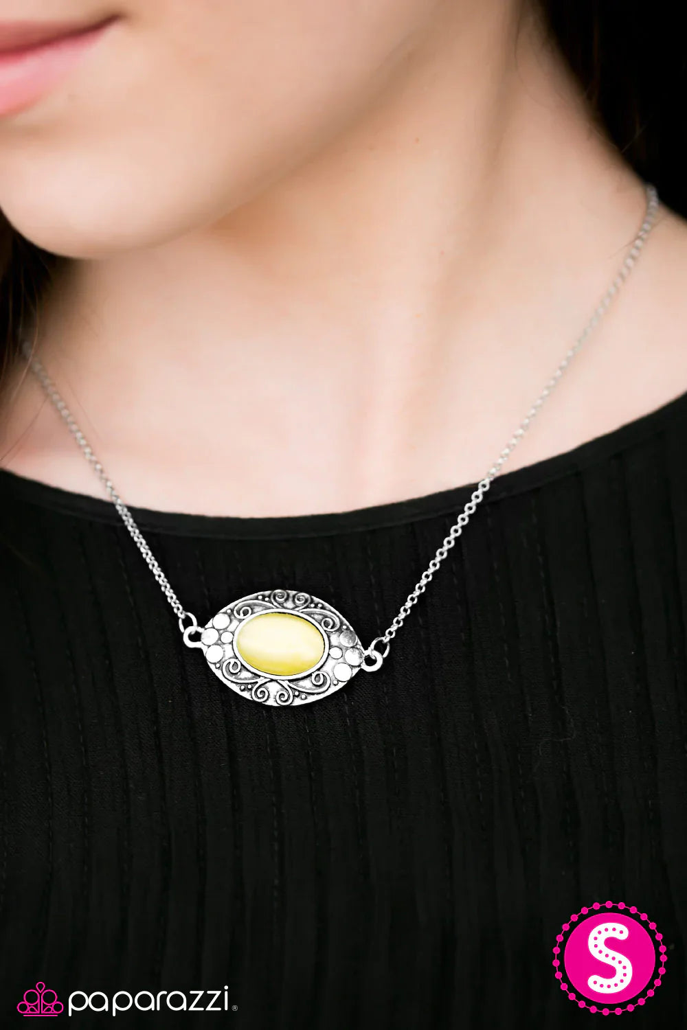 Paparazzi Necklace ~ How GLOW Can You Go?  - Yellow