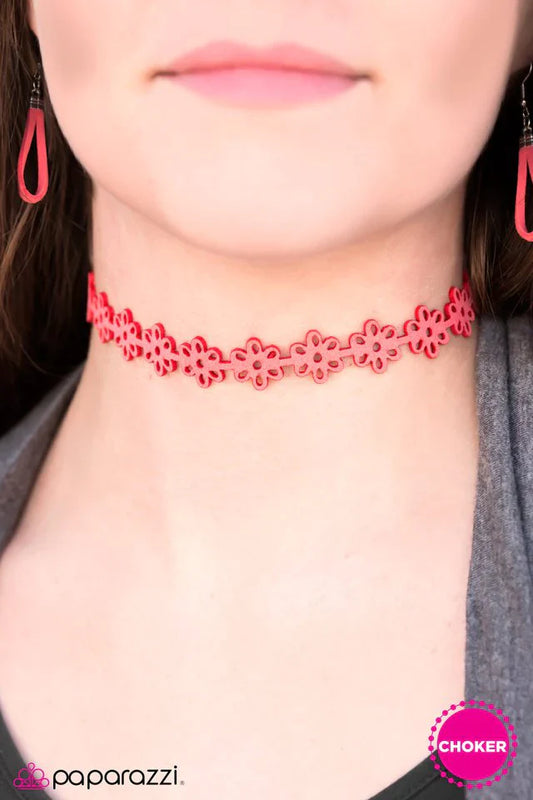 Paparazzi Necklace ~ Summertime Sunshine - Orange